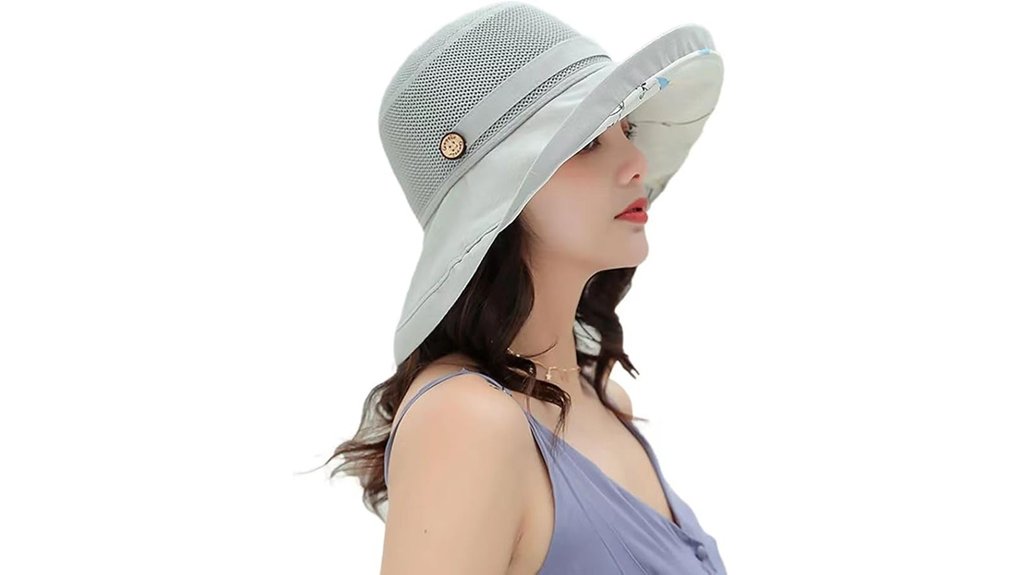 summer mesh sun hat for women