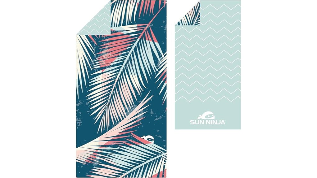 sun ninja microfiber towel