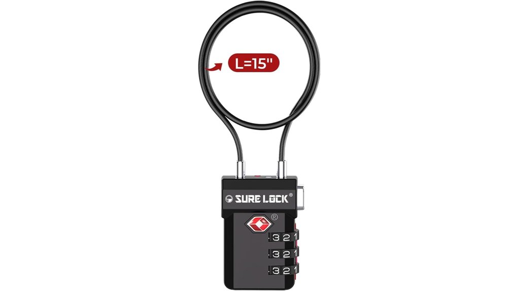 sure lock tsa luggage locks