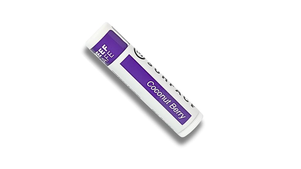 surface spf 30 lip balm coconut berry