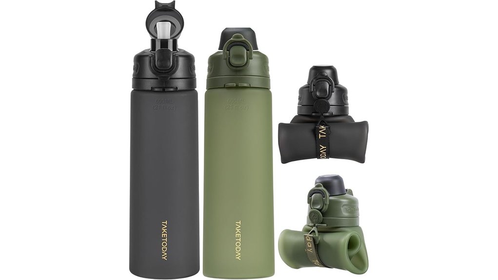taketoday collapsible water bottle