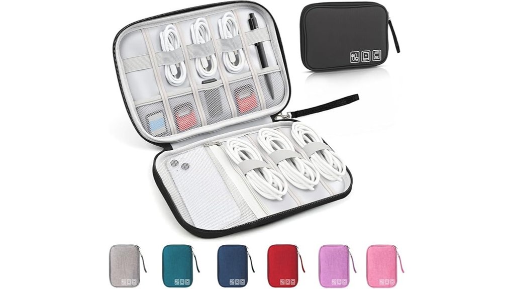 travel cable organizer pouch