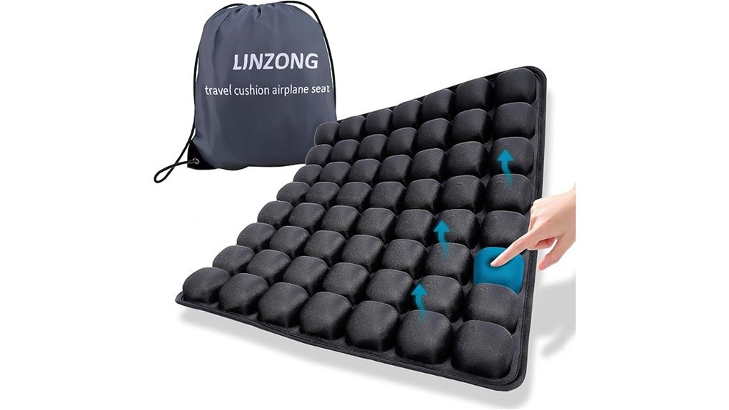 travel cushion with pump bag
