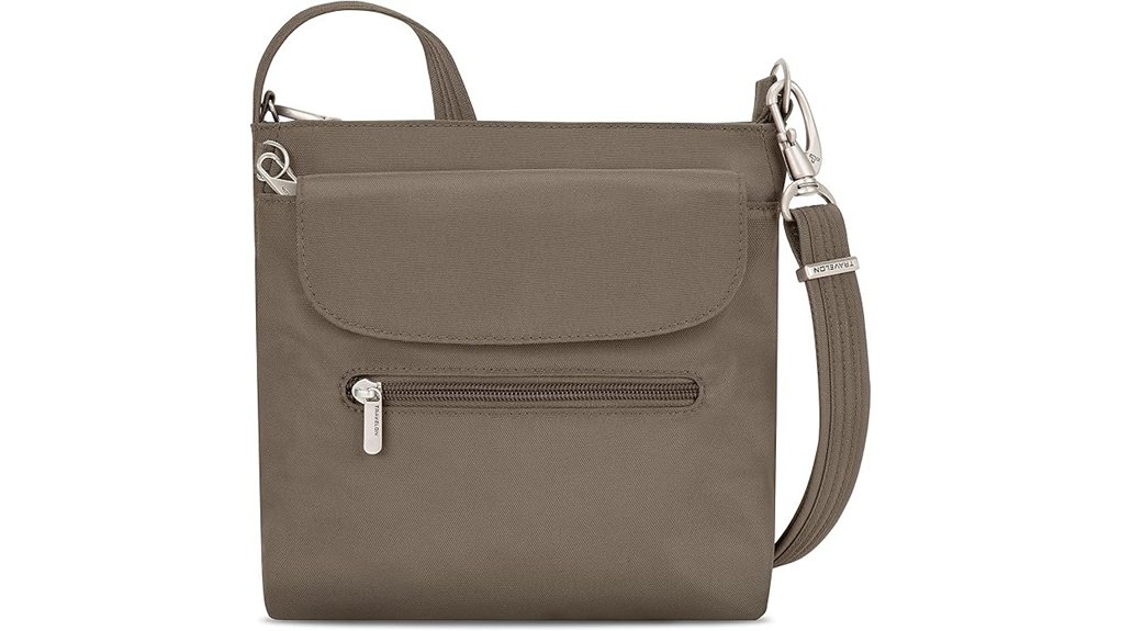 travelon anti theft classic mini shoulder bag
