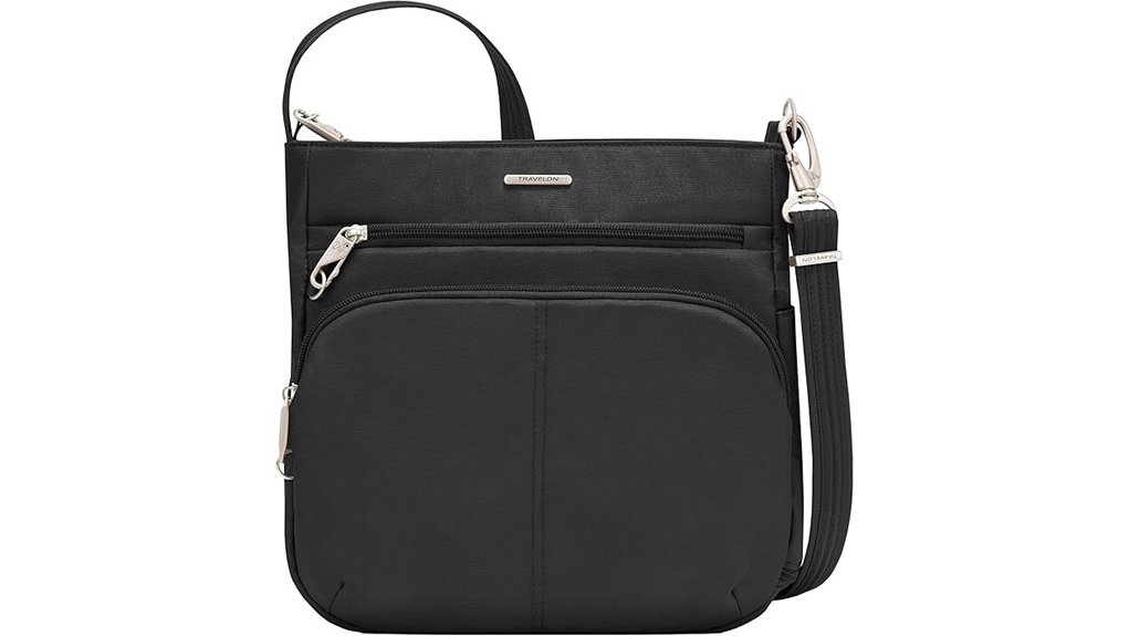 travelon crossbody anti theft bag