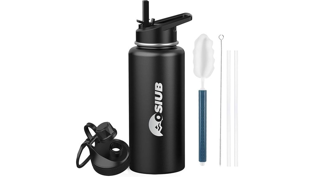 triple wall insulated water bottle