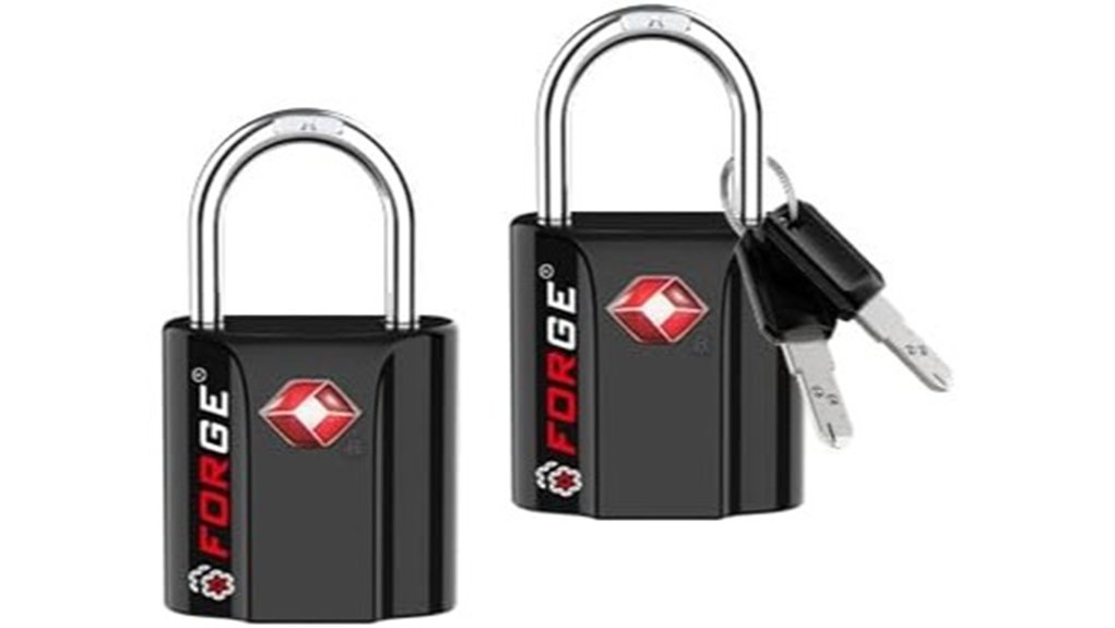 tsa luggage lock features zinc alloy body