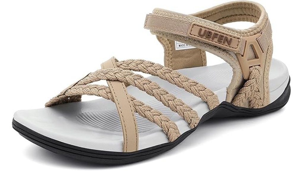 ubfen hiking sandals with straps