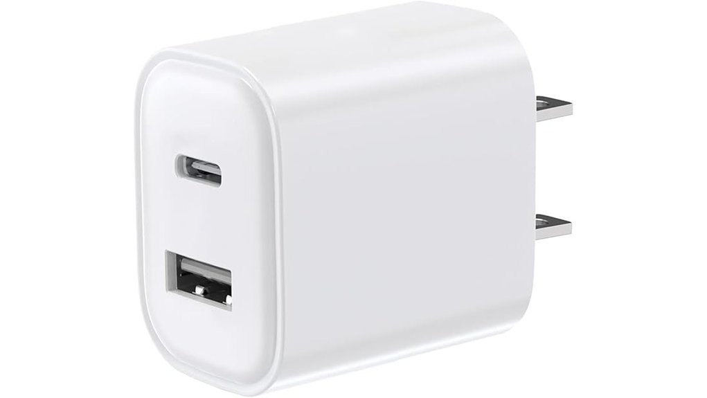 usb c 2 port pd qc charger