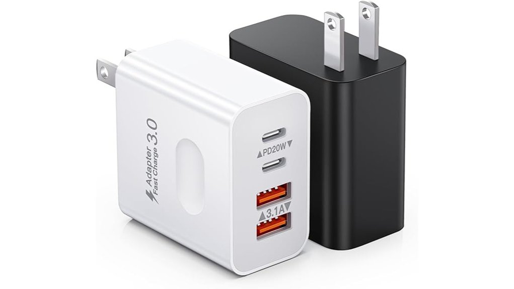 usb c 40w 4 port charger