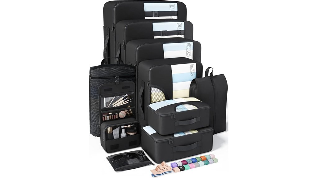 veken travel packing cubes set