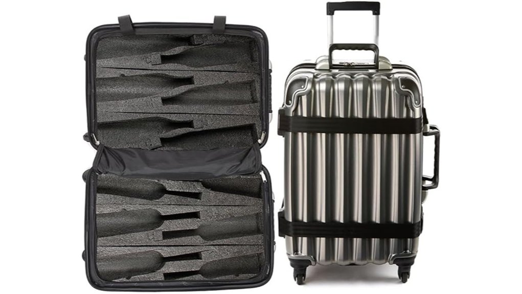 vingardevalise 12 bottle tsa case