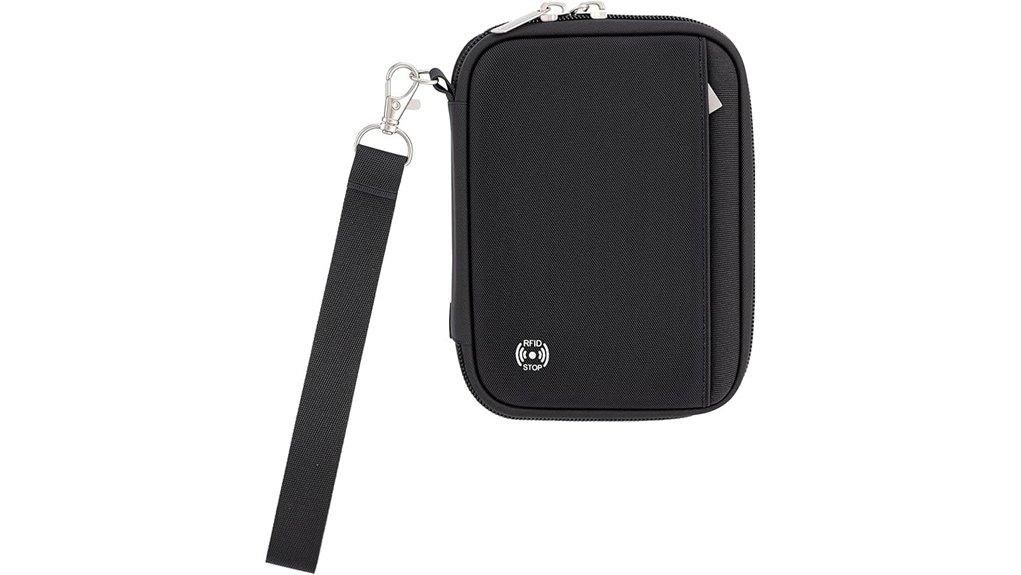 walnew rfid passport wallet