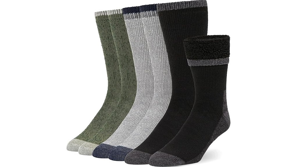 warm thermal wool socks for winter