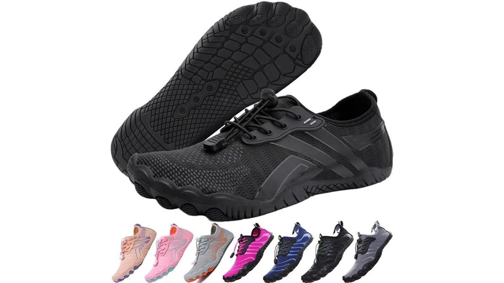 water shoes for quick dry barefoot swimming