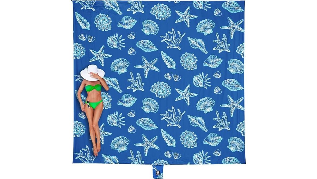 waterproof sandproof beach blanket
