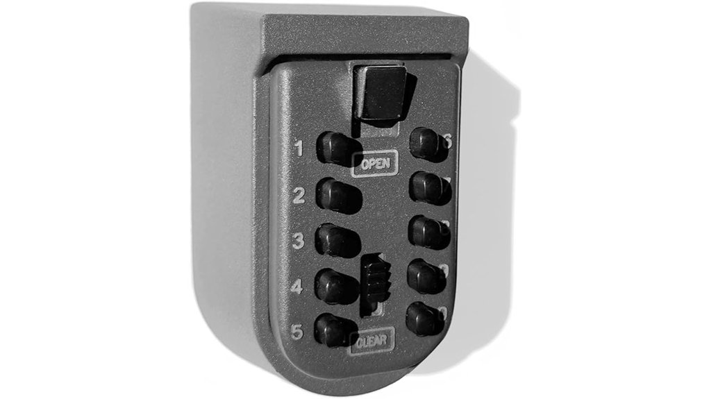 weatherproof combination lock box