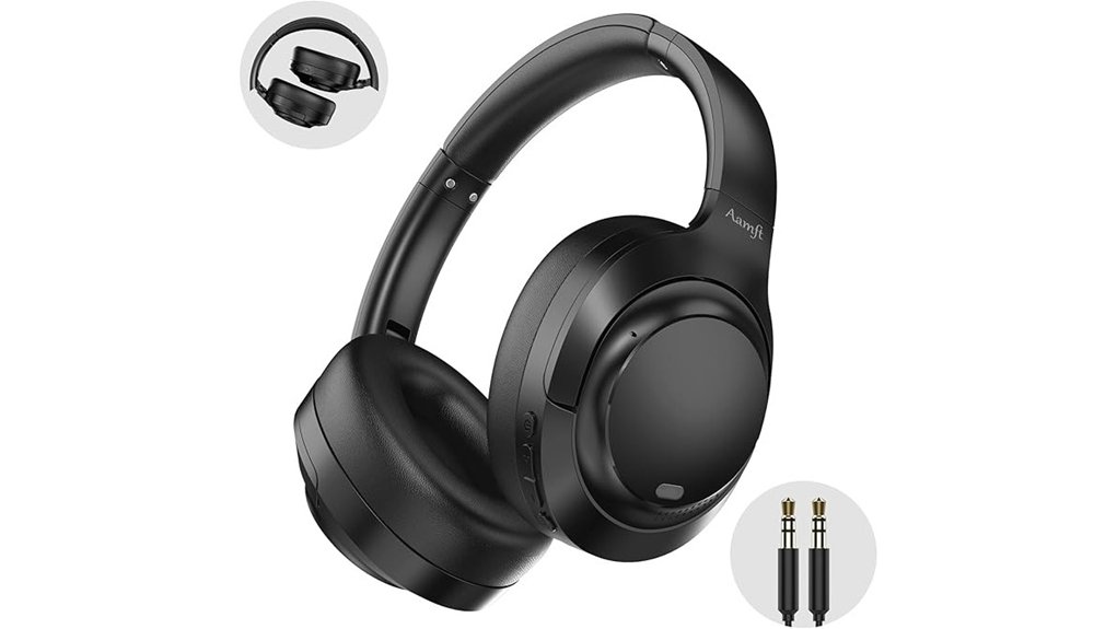 wireless noise cancelling headphones 100h battery