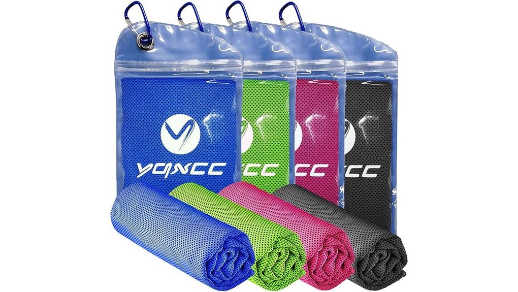 yqxcc 4 pack cooling towels