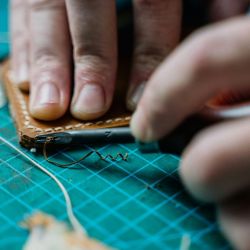 locating authentic leather artisan studios