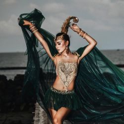 beachside nightlife celebration