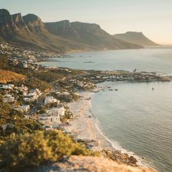cliffside sunset beach views